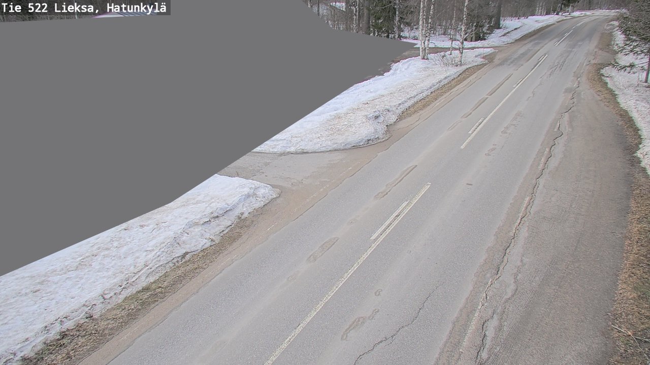 Kelikamerat Kuva Tie 522 Lieksa, Hatunkylä, Lieksa, Pohjois-Karjala