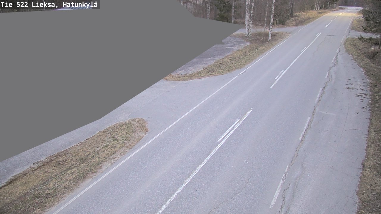 Kelikamerat Kuva Tie 522 Lieksa, Hatunkylä, Lieksa, Pohjois-Karjala