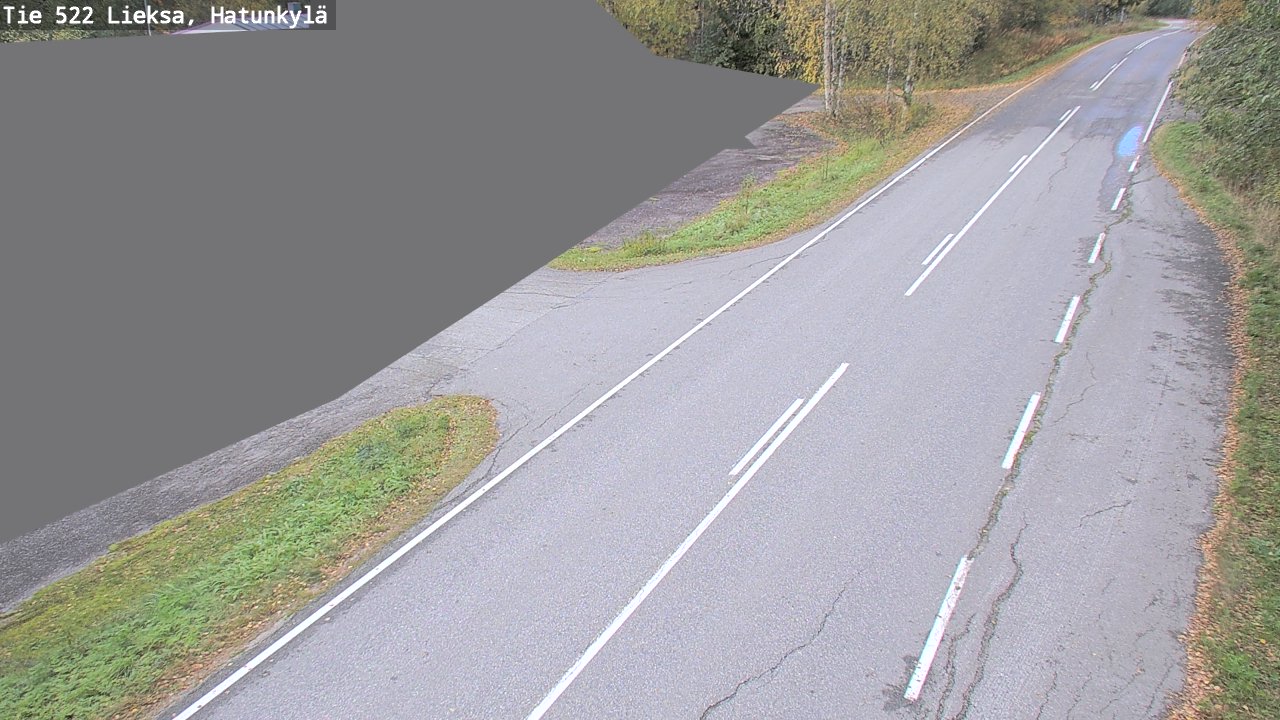 Weather Camera Image Road 522 Lieksa, Hatunkylä, Lieksa, Pohjois-Karjala