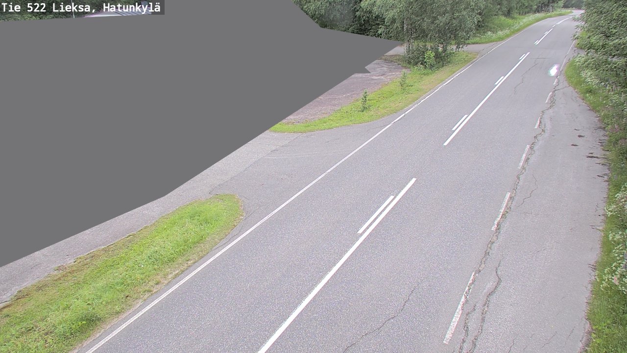 Weather Camera Image Road 522 Lieksa, Hatunkylä, Lieksa, Pohjois-Karjala