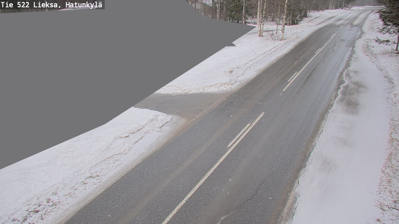 Kelikamerat Kuva Tie 522 Lieksa, Hatunkylä, Lieksa, Pohjois-Karjala