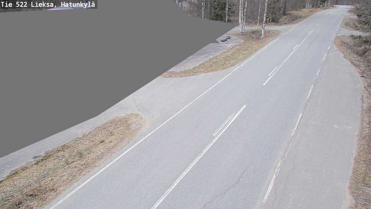 Weather Camera Image Road 522 Lieksa, Hatunkylä, Lieksa, Pohjois-Karjala