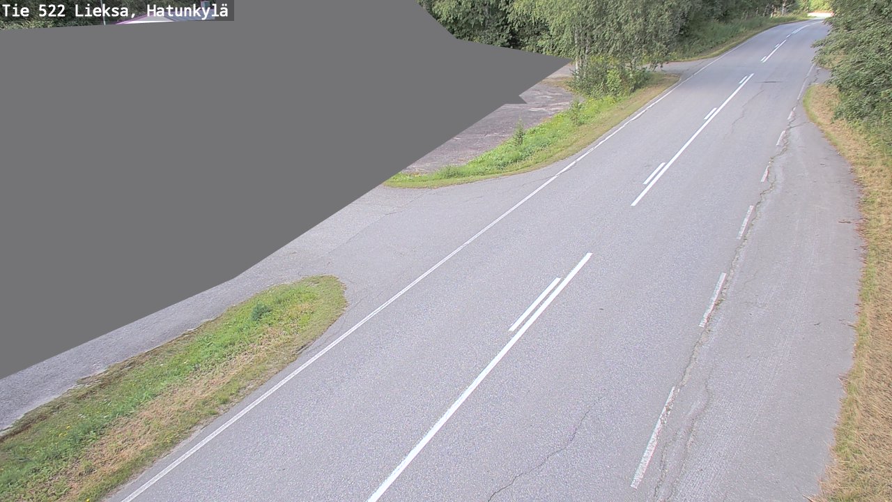 Kelikamerat Kuva Tie 522 Lieksa, Hatunkylä, Lieksa, Pohjois-Karjala