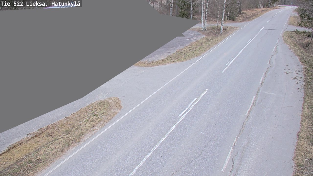 Kelikamerat Kuva Tie 522 Lieksa, Hatunkylä, Lieksa, Pohjois-Karjala