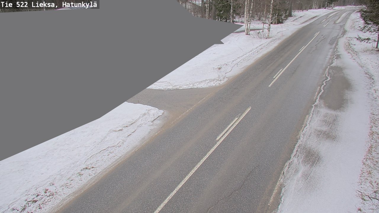 Kelikamerat Kuva Tie 522 Lieksa, Hatunkylä, Lieksa, Pohjois-Karjala