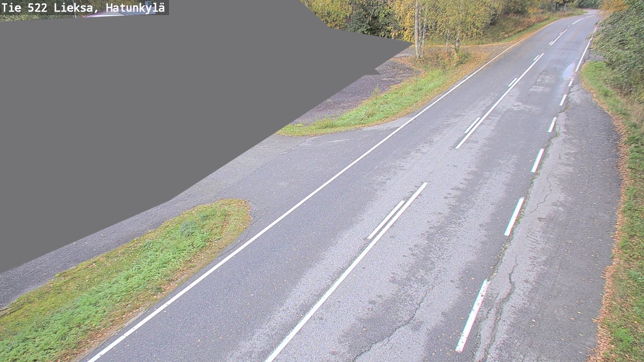 Weather Camera Image Road 522 Lieksa, Hatunkylä, Lieksa, Pohjois-Karjala