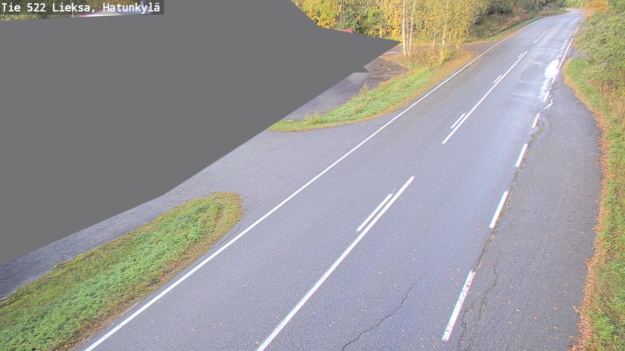 Weather Camera Image Road 522 Lieksa, Hatunkylä, Lieksa, Pohjois-Karjala