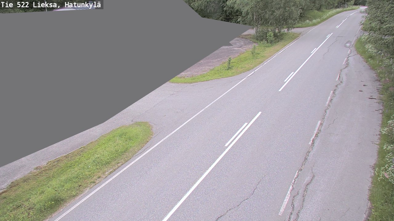 Weather Camera Image Road 522 Lieksa, Hatunkylä, Lieksa, Pohjois-Karjala