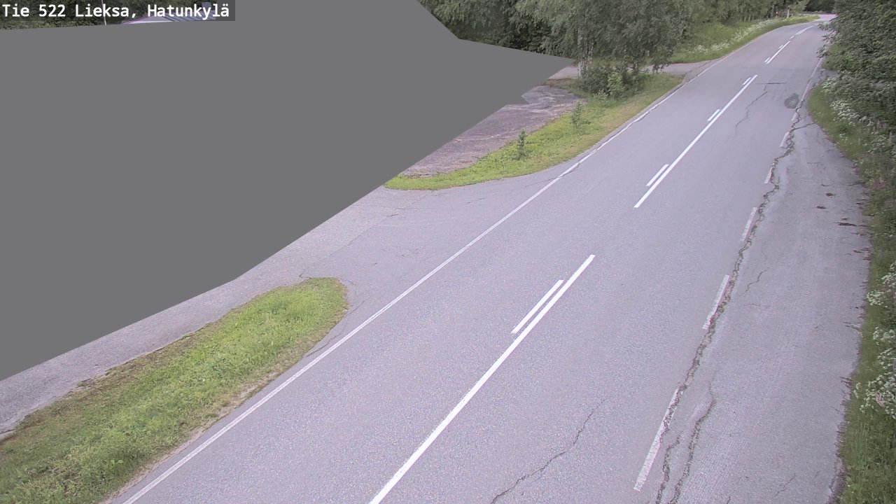 Weather Camera Image Road 522 Lieksa, Hatunkylä, Lieksa, Pohjois-Karjala