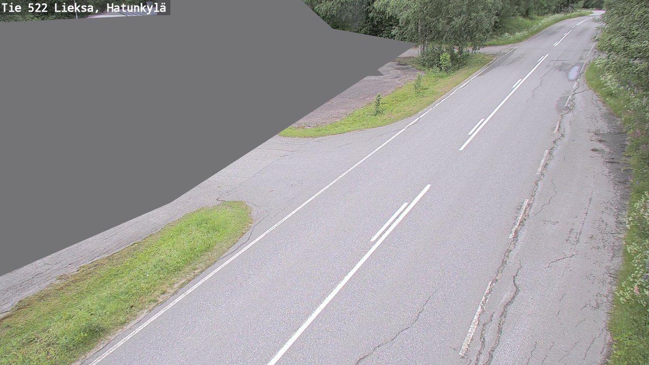 Weather Camera Image Road 522 Lieksa, Hatunkylä, Lieksa, Pohjois-Karjala