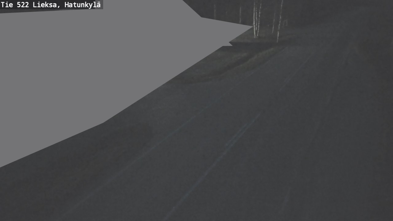 Weather Camera Image Väg 522 Lieksa, Hatunkylä, Lieksa, Pohjois-Karjala