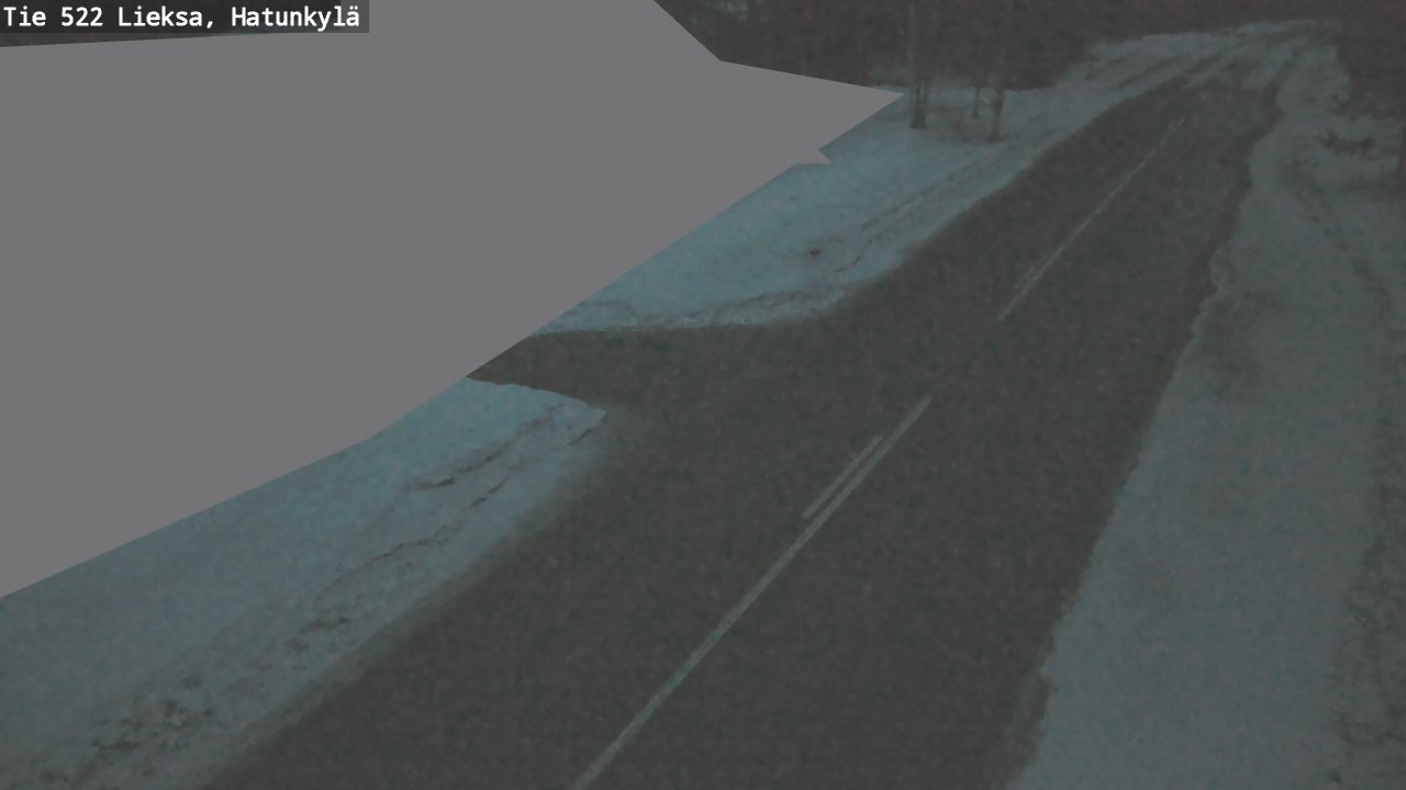 Kelikamerat Kuva Tie 522 Lieksa, Hatunkylä, Lieksa, Pohjois-Karjala