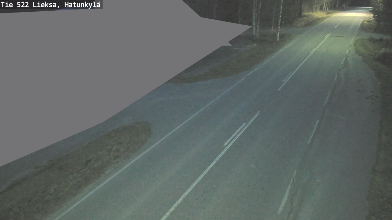 Kelikamerat Kuva Tie 522 Lieksa, Hatunkylä, Lieksa, Pohjois-Karjala