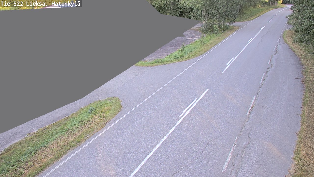 Weather Camera Image Road 522 Lieksa, Hatunkylä, Lieksa, Pohjois-Karjala