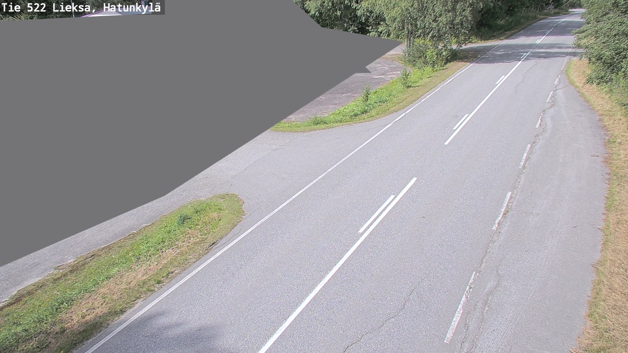 Kelikamerat Kuva Tie 522 Lieksa, Hatunkylä, Lieksa, Pohjois-Karjala