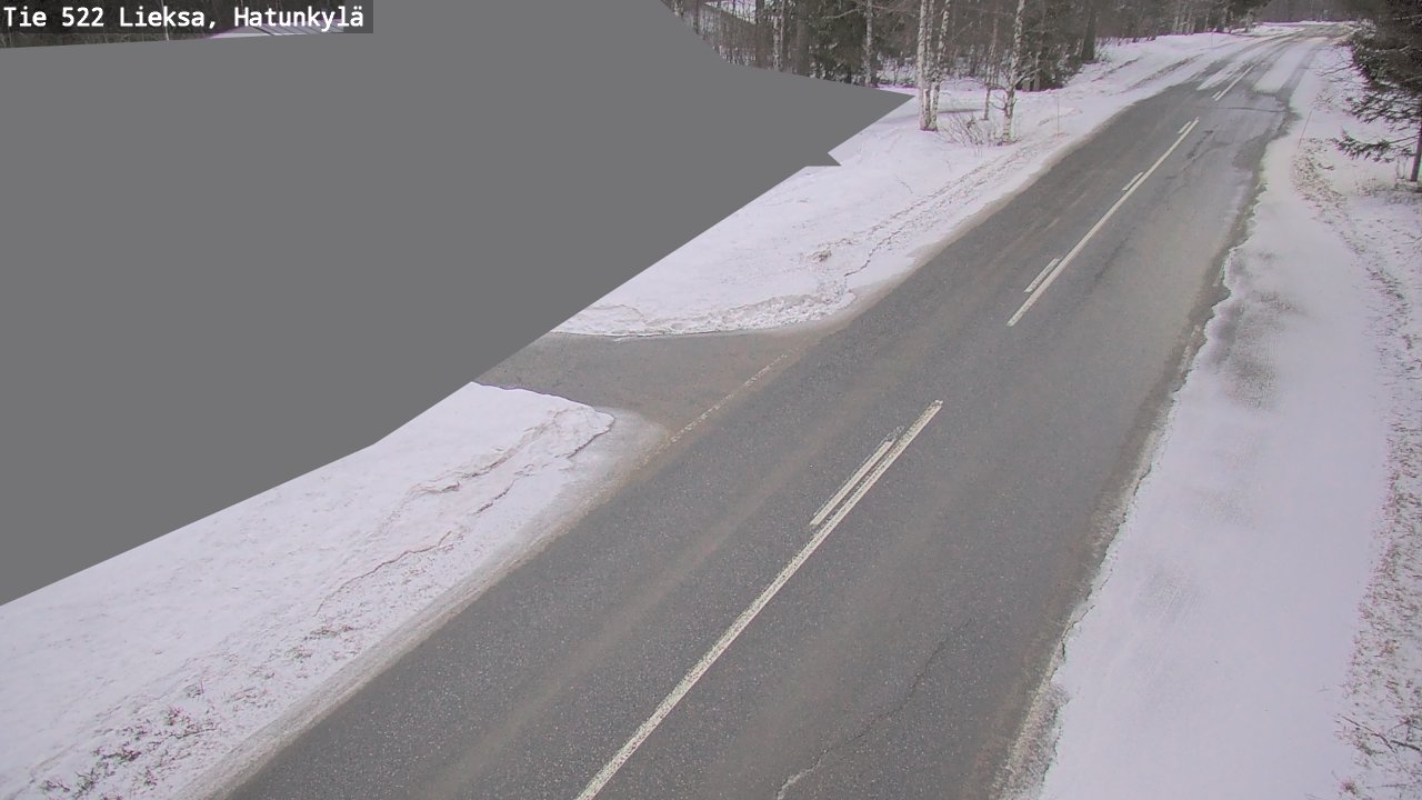 Kelikamerat Kuva Tie 522 Lieksa, Hatunkylä, Lieksa, Pohjois-Karjala