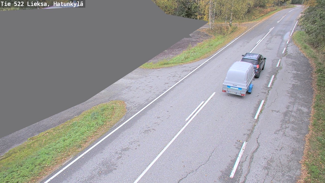 Weather Camera Image Road 522 Lieksa, Hatunkylä, Lieksa, Pohjois-Karjala