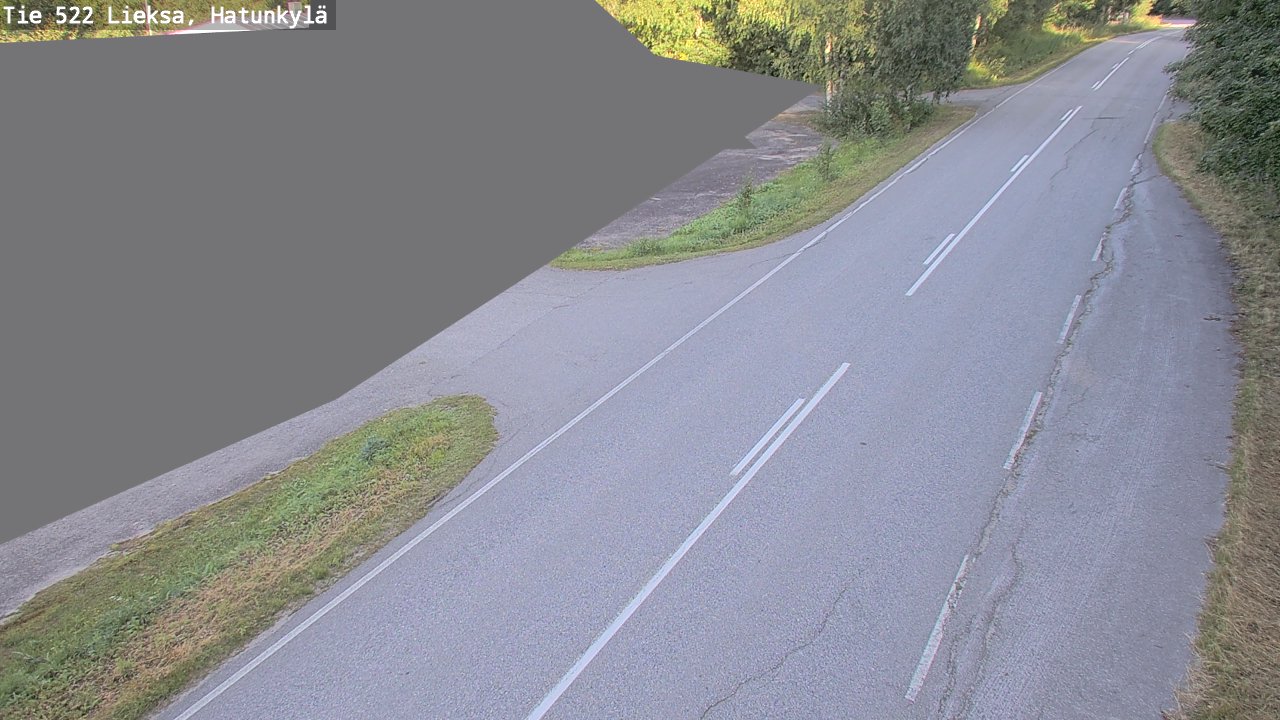Weather Camera Image Road 522 Lieksa, Hatunkylä, Lieksa, Pohjois-Karjala
