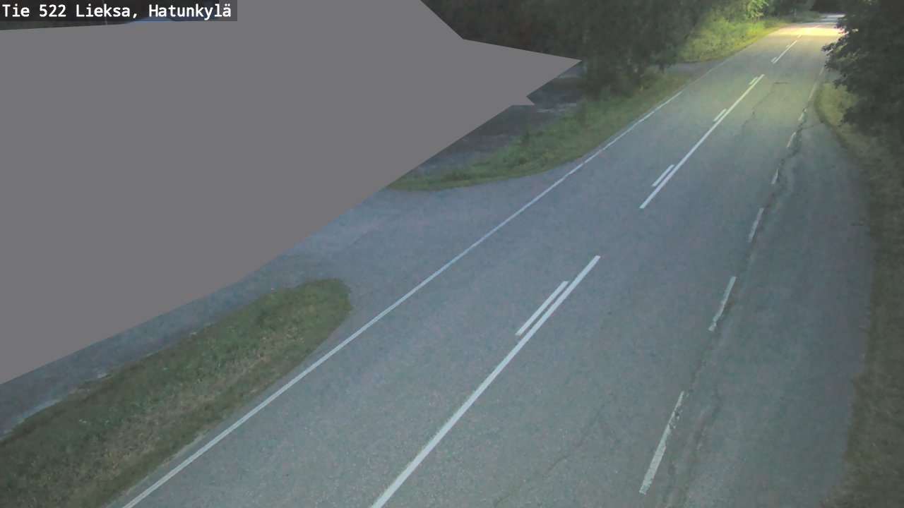 Kelikamerat Kuva Tie 522 Lieksa, Hatunkylä, Lieksa, Pohjois-Karjala