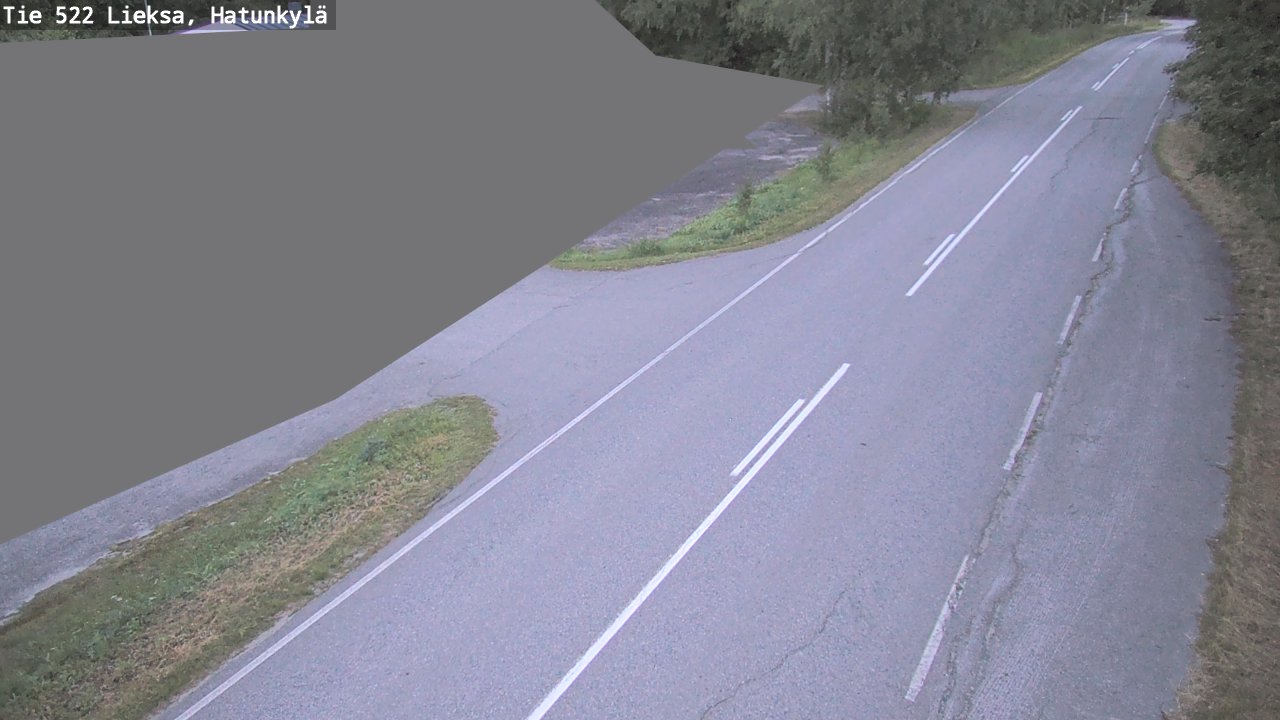 Kelikamerat Kuva Tie 522 Lieksa, Hatunkylä, Lieksa, Pohjois-Karjala