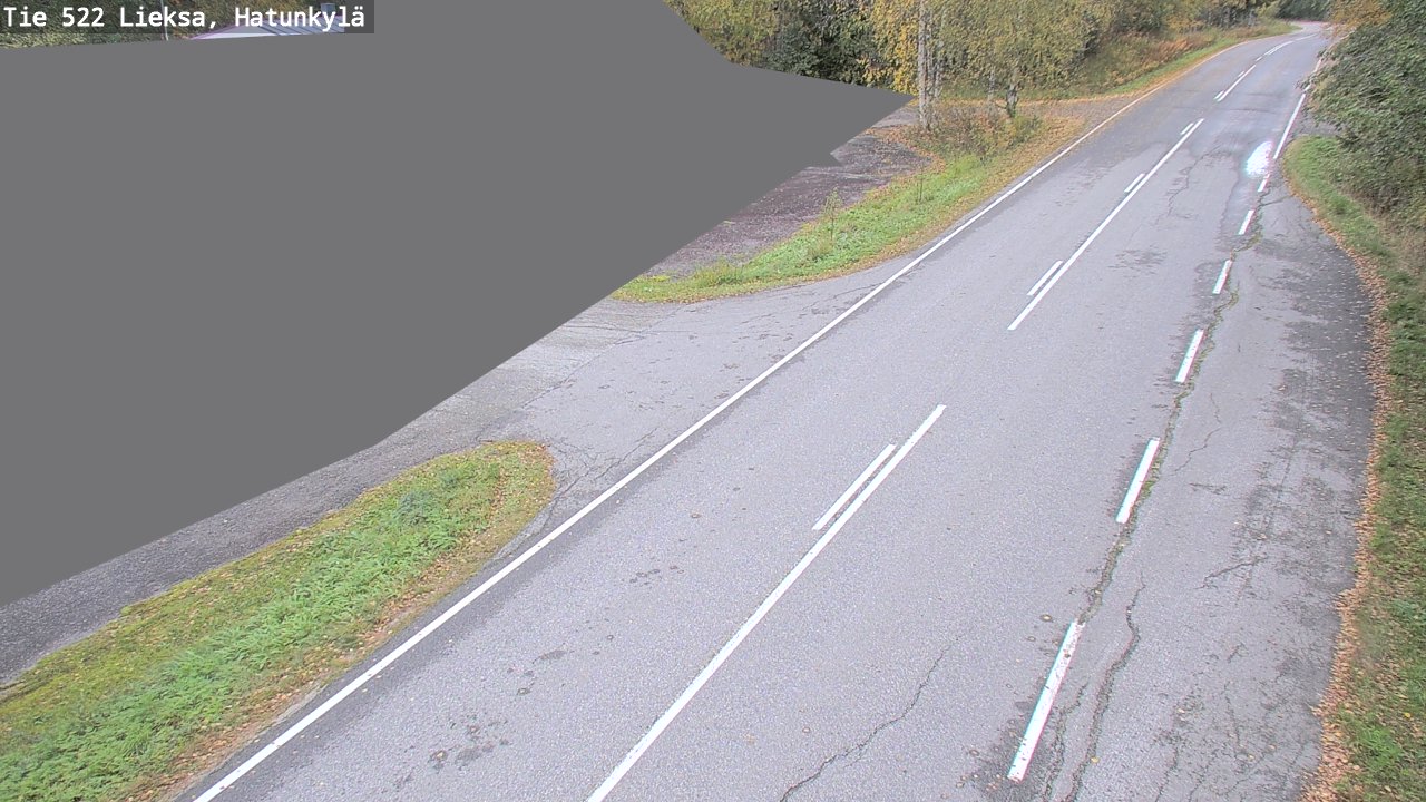 Weather Camera Image Road 522 Lieksa, Hatunkylä, Lieksa, Pohjois-Karjala
