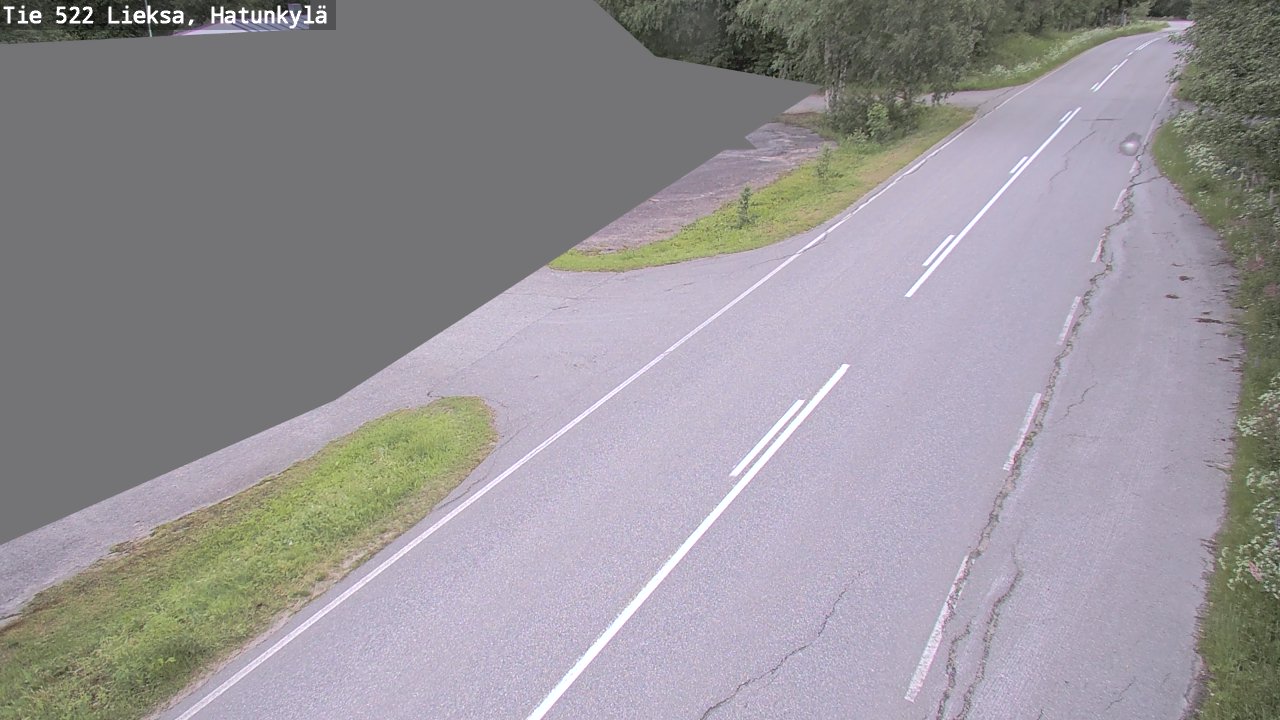 Weather Camera Image Road 522 Lieksa, Hatunkylä, Lieksa, Pohjois-Karjala