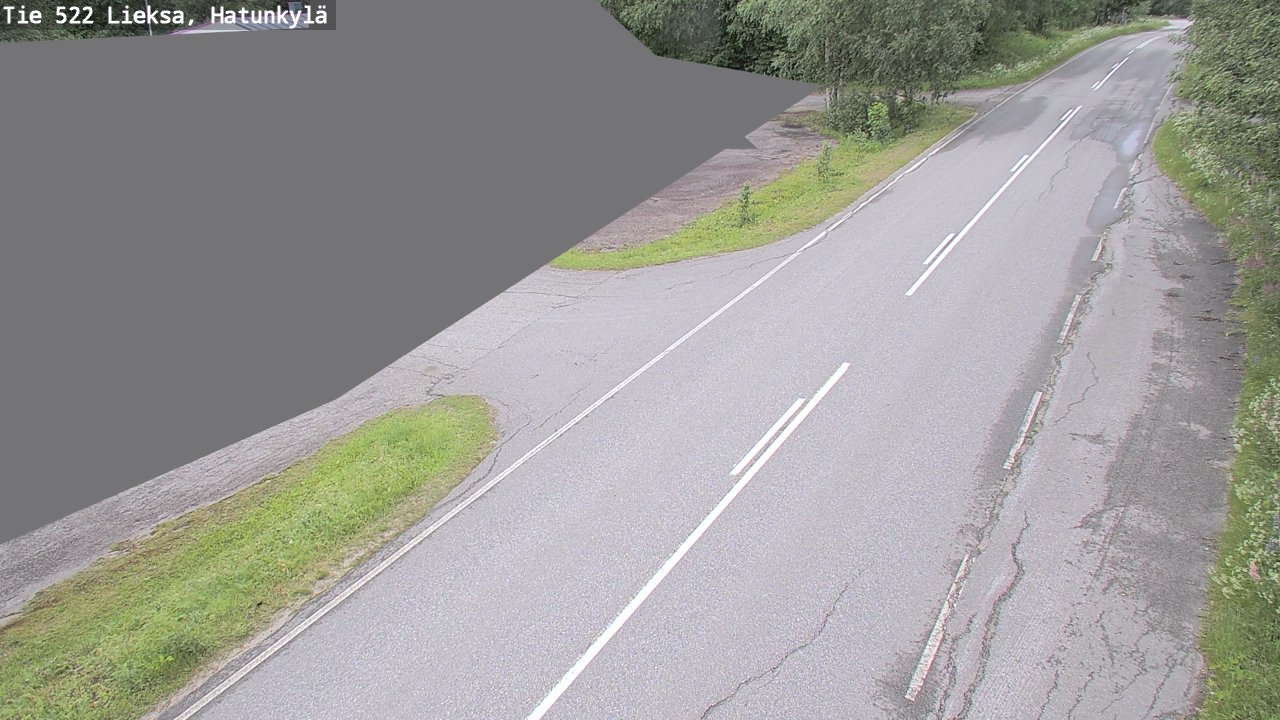 Weather Camera Image Road 522 Lieksa, Hatunkylä, Lieksa, Pohjois-Karjala
