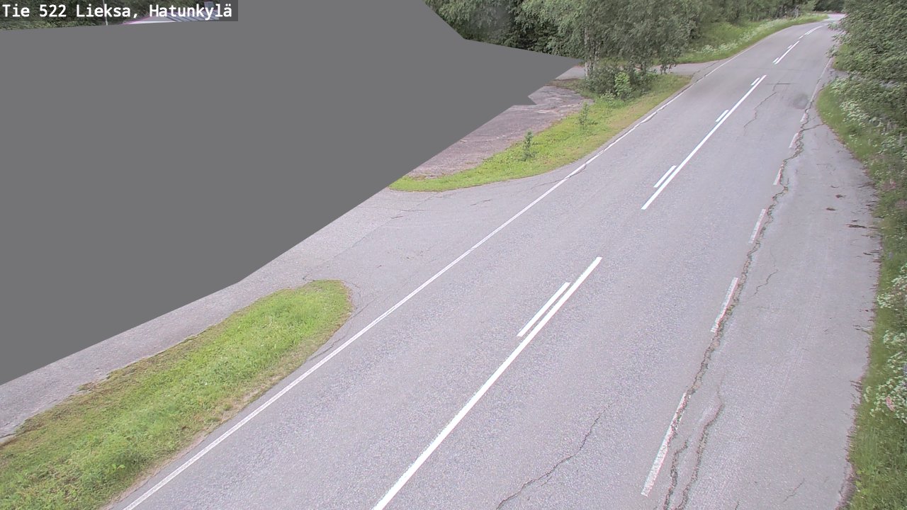 Weather Camera Image Road 522 Lieksa, Hatunkylä, Lieksa, Pohjois-Karjala