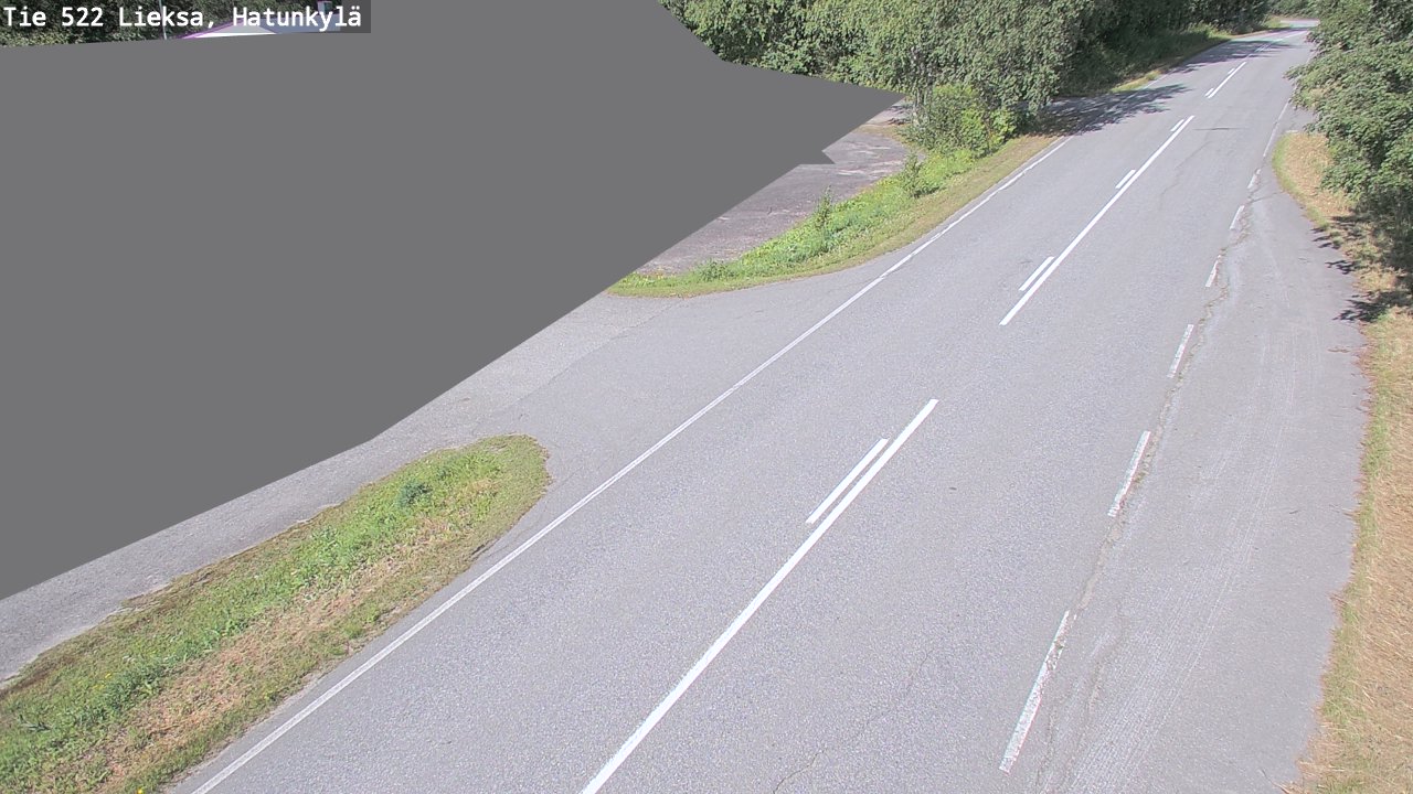 Kelikamerat Kuva Tie 522 Lieksa, Hatunkylä, Lieksa, Pohjois-Karjala