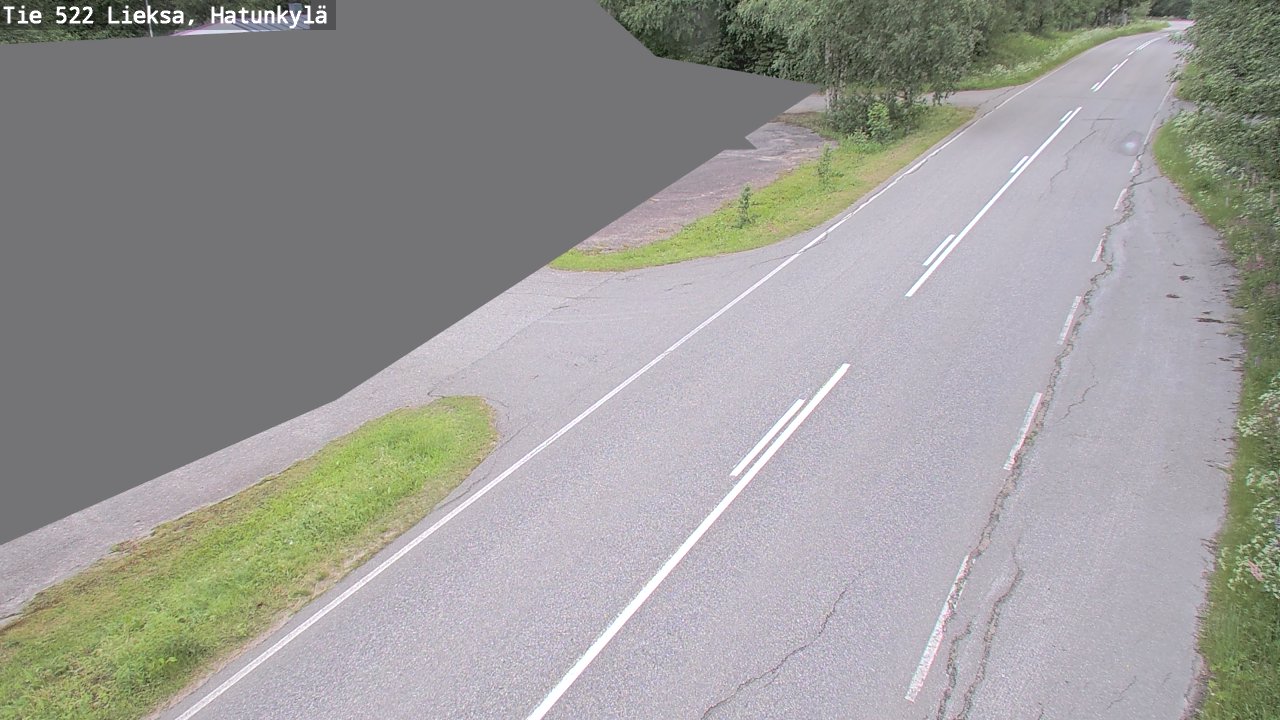 Weather Camera Image Road 522 Lieksa, Hatunkylä, Lieksa, Pohjois-Karjala