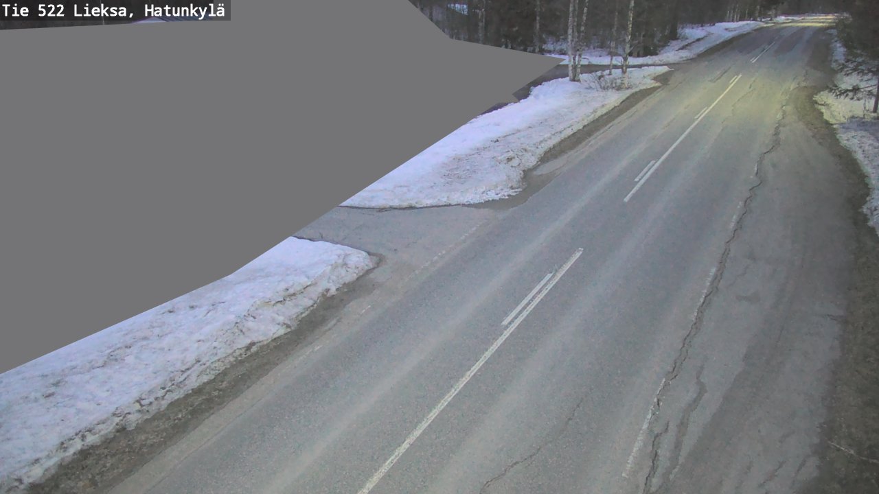 Kelikamerat Kuva Tie 522 Lieksa, Hatunkylä, Lieksa, Pohjois-Karjala