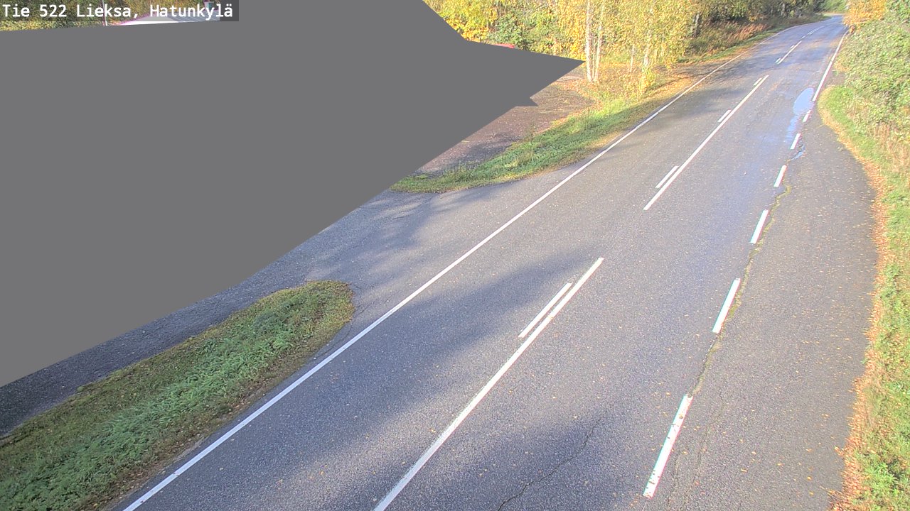 Weather Camera Image Road 522 Lieksa, Hatunkylä, Lieksa, Pohjois-Karjala