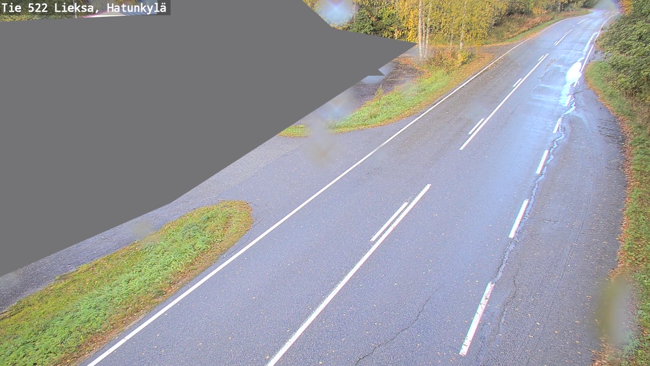 Weather Camera Image Road 522 Lieksa, Hatunkylä, Lieksa, Pohjois-Karjala