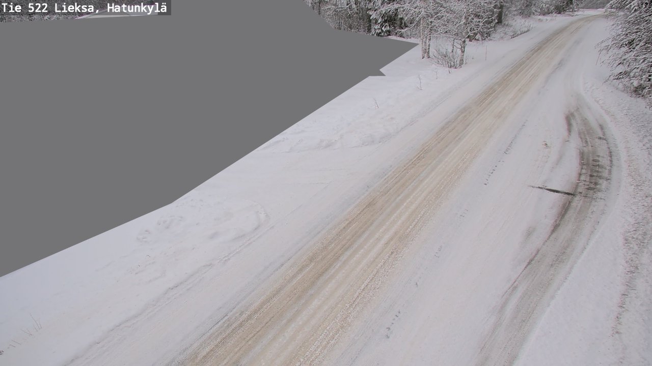 Weather Camera Image Road 522 Lieksa, Hatunkylä, Lieksa, Pohjois-Karjala