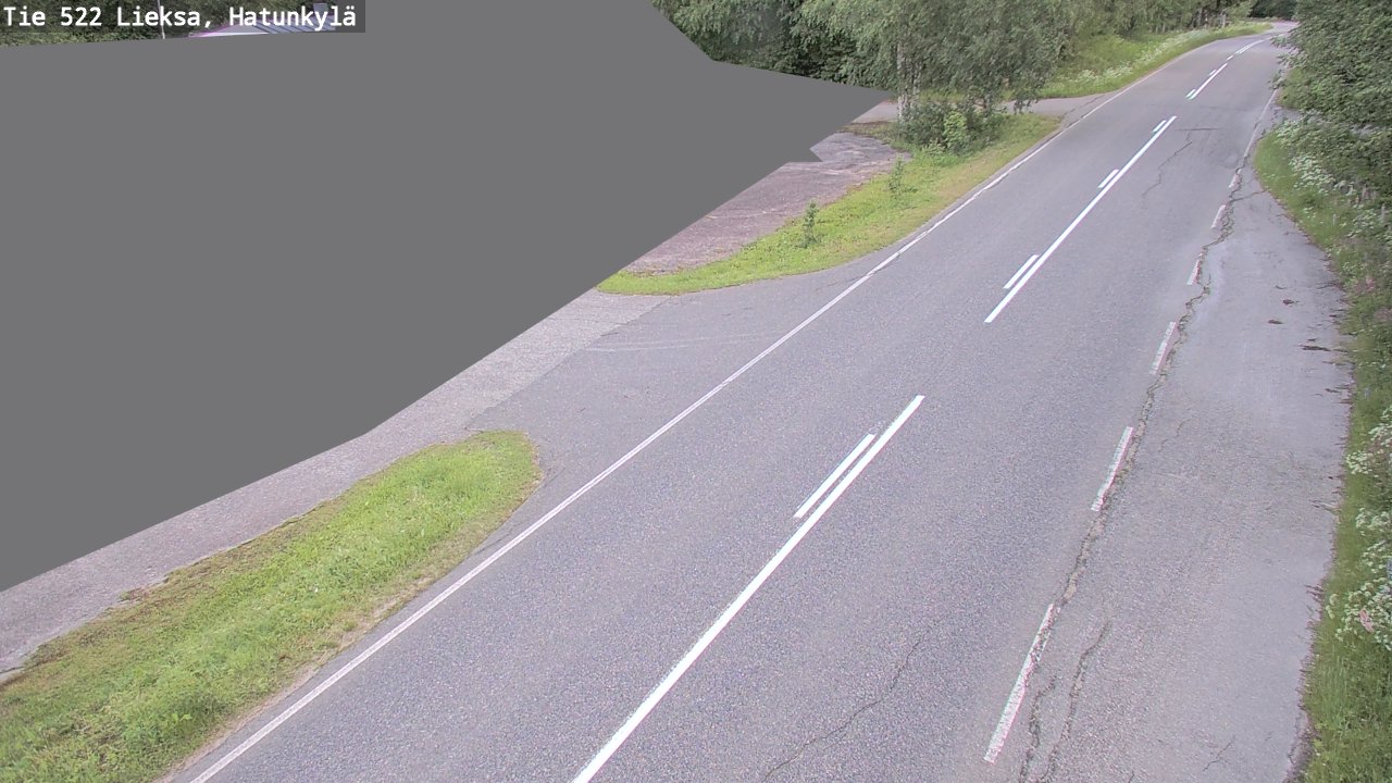 Weather Camera Image Road 522 Lieksa, Hatunkylä, Lieksa, Pohjois-Karjala