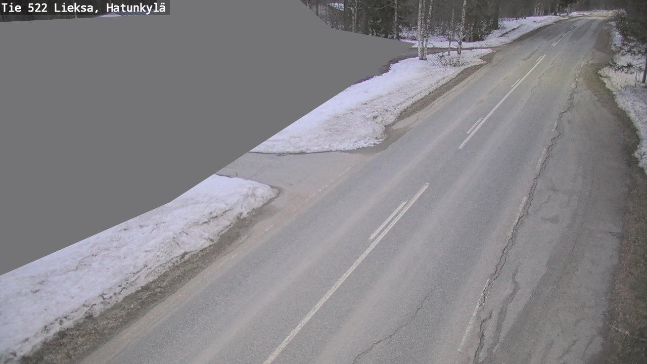 Kelikamerat Kuva Tie 522 Lieksa, Hatunkylä, Lieksa, Pohjois-Karjala