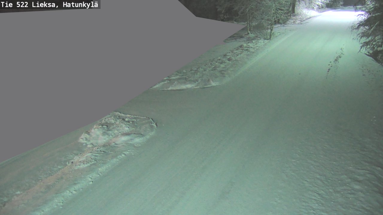 Kelikamerat Kuva Tie 522 Lieksa, Hatunkylä, Lieksa, Pohjois-Karjala