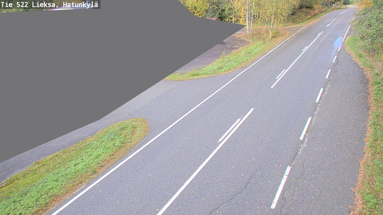Weather Camera Image Road 522 Lieksa, Hatunkylä, Lieksa, Pohjois-Karjala