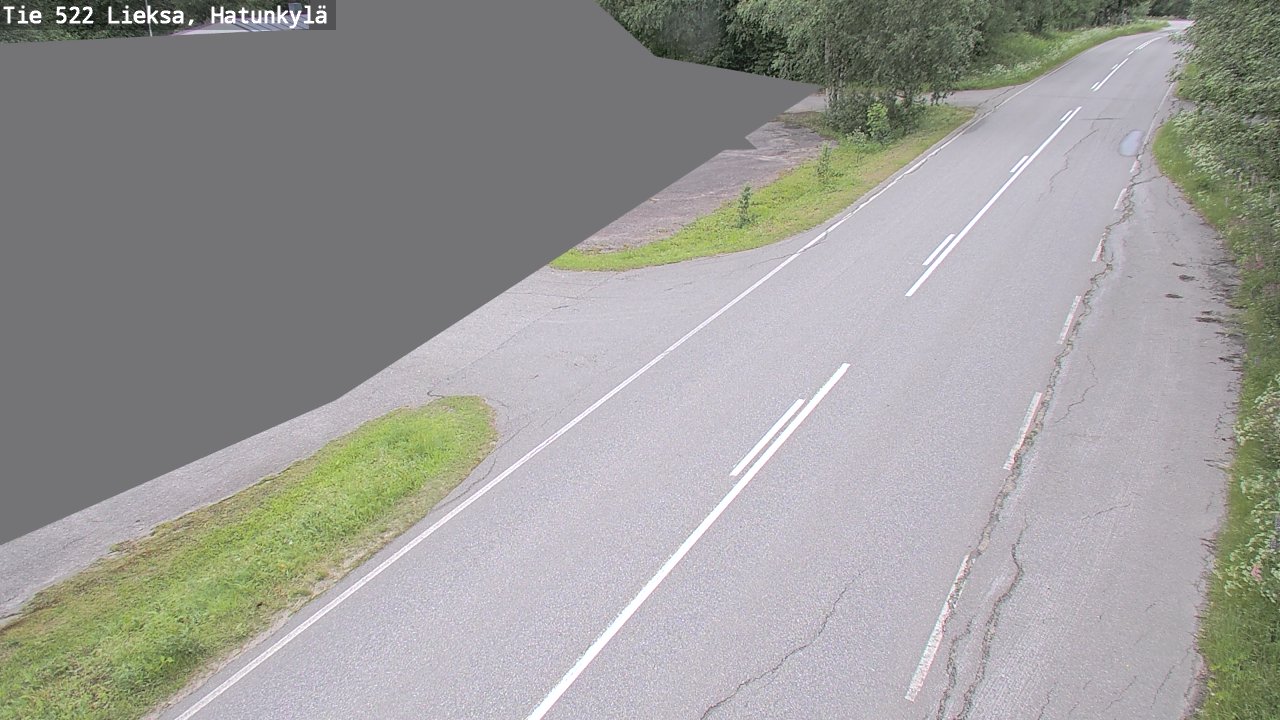 Weather Camera Image Road 522 Lieksa, Hatunkylä, Lieksa, Pohjois-Karjala