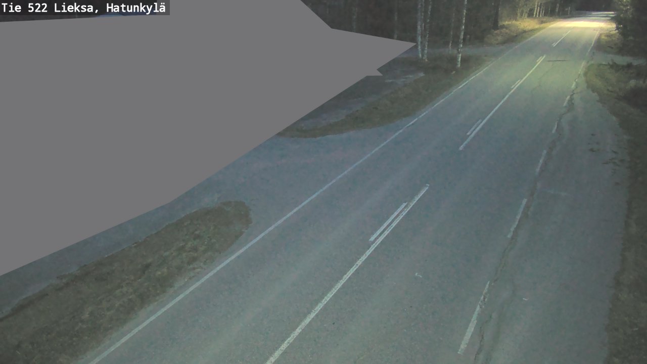 Kelikamerat Kuva Tie 522 Lieksa, Hatunkylä, Lieksa, Pohjois-Karjala