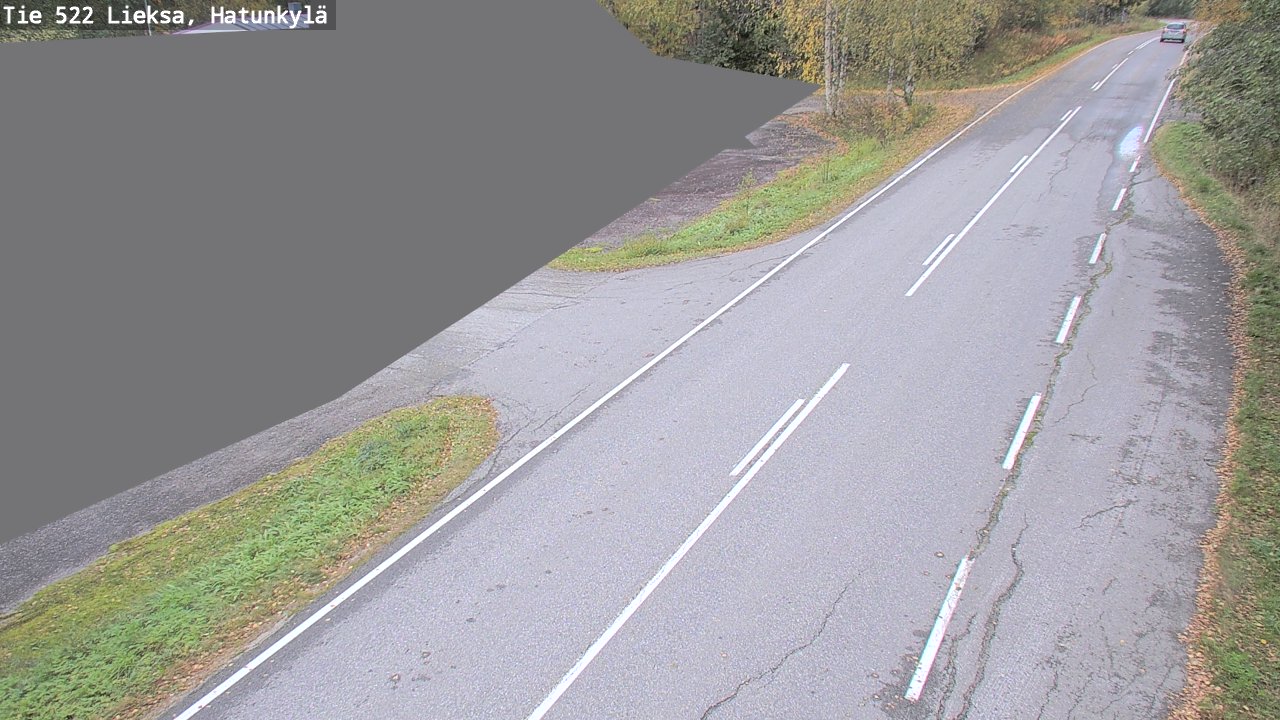 Weather Camera Image Road 522 Lieksa, Hatunkylä, Lieksa, Pohjois-Karjala