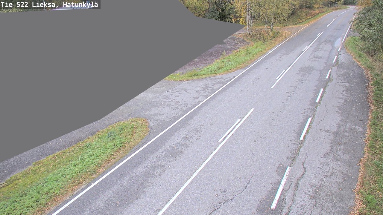 Weather Camera Image Road 522 Lieksa, Hatunkylä, Lieksa, Pohjois-Karjala