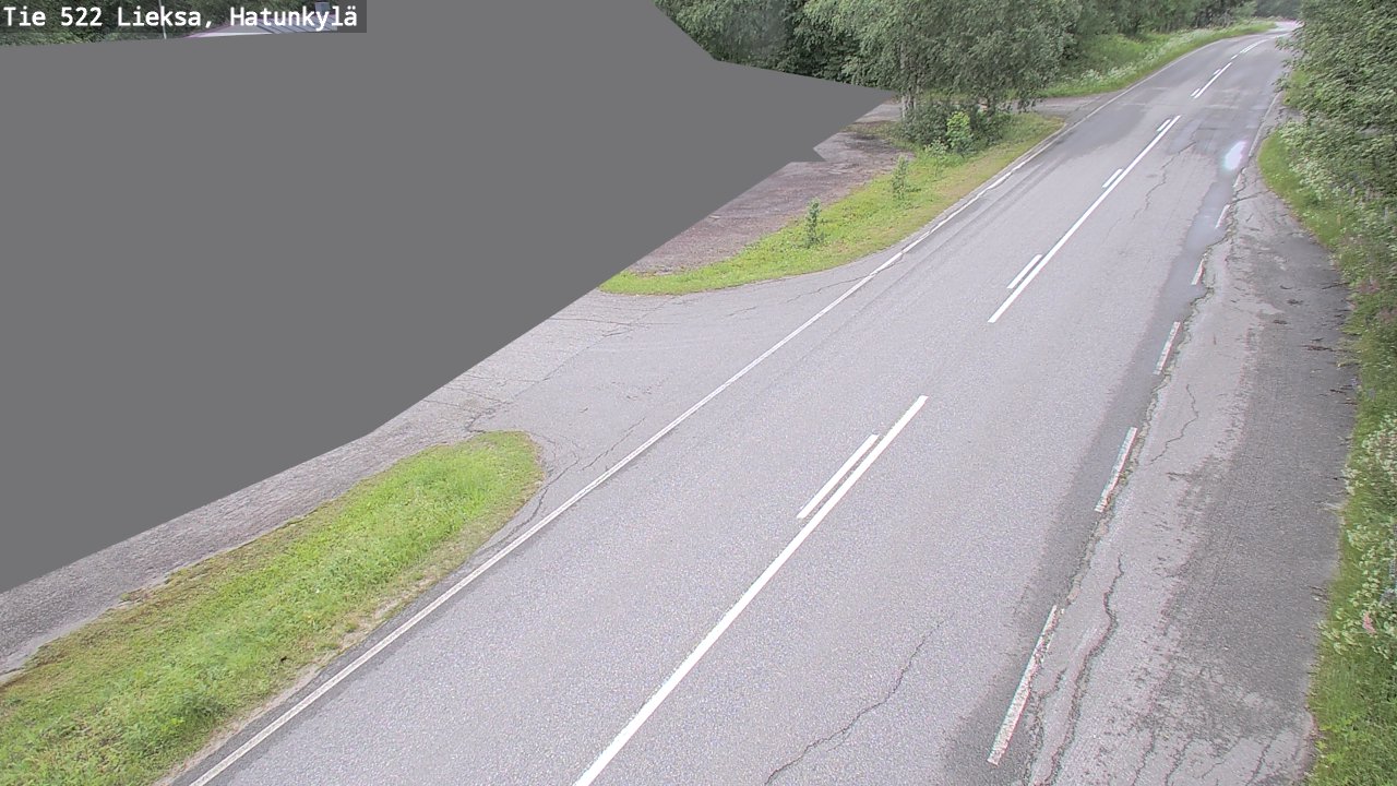 Weather Camera Image Road 522 Lieksa, Hatunkylä, Lieksa, Pohjois-Karjala
