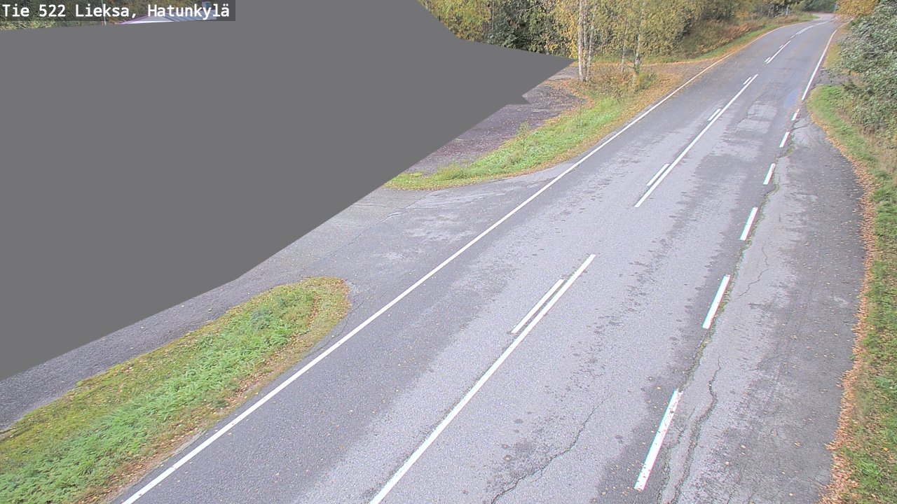 Weather Camera Image Road 522 Lieksa, Hatunkylä, Lieksa, Pohjois-Karjala