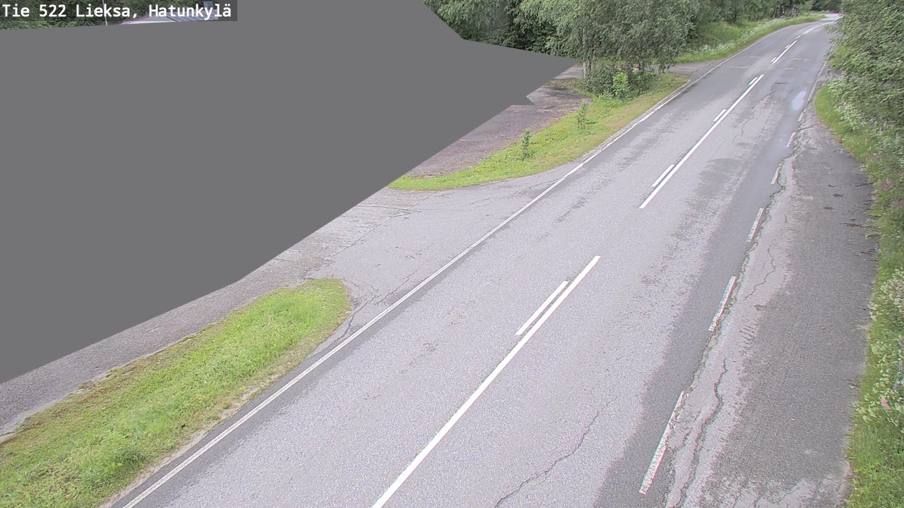 Weather Camera Image Road 522 Lieksa, Hatunkylä, Lieksa, Pohjois-Karjala