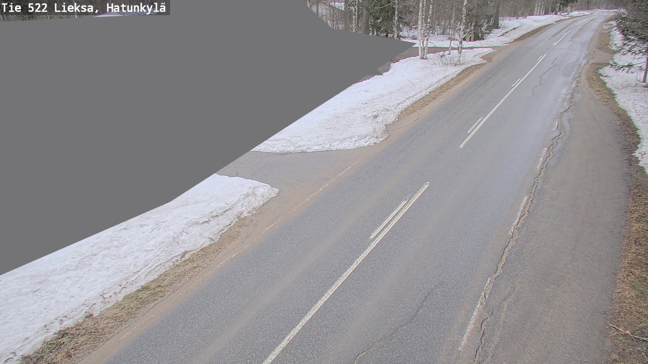 Weather Camera Image Road 522 Lieksa, Hatunkylä, Lieksa, Pohjois-Karjala