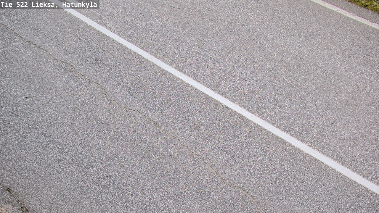 Weather Camera Image Väg 522 Lieksa, Hatunkylä, Lieksa, Pohjois-Karjala