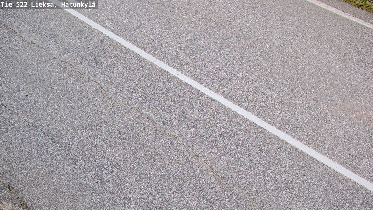 Weather Camera Image Väg 522 Lieksa, Hatunkylä, Lieksa, Pohjois-Karjala