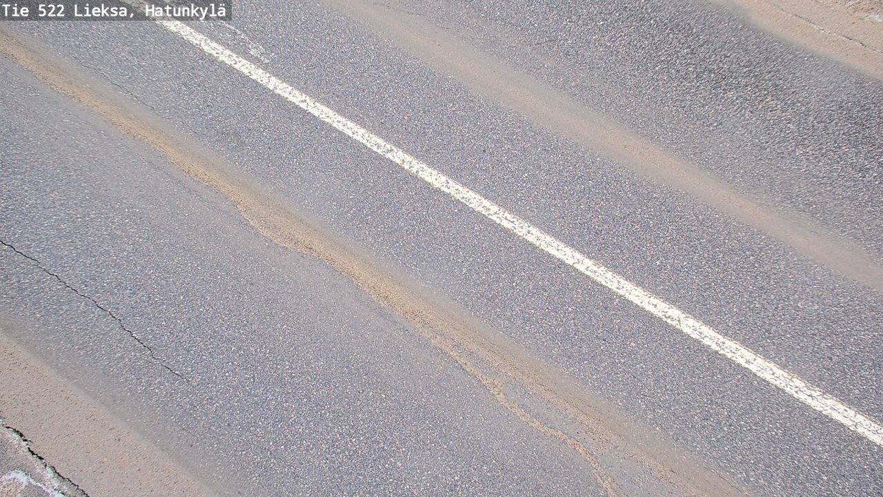 Weather Camera Image Väg 522 Lieksa, Hatunkylä, Lieksa, Pohjois-Karjala