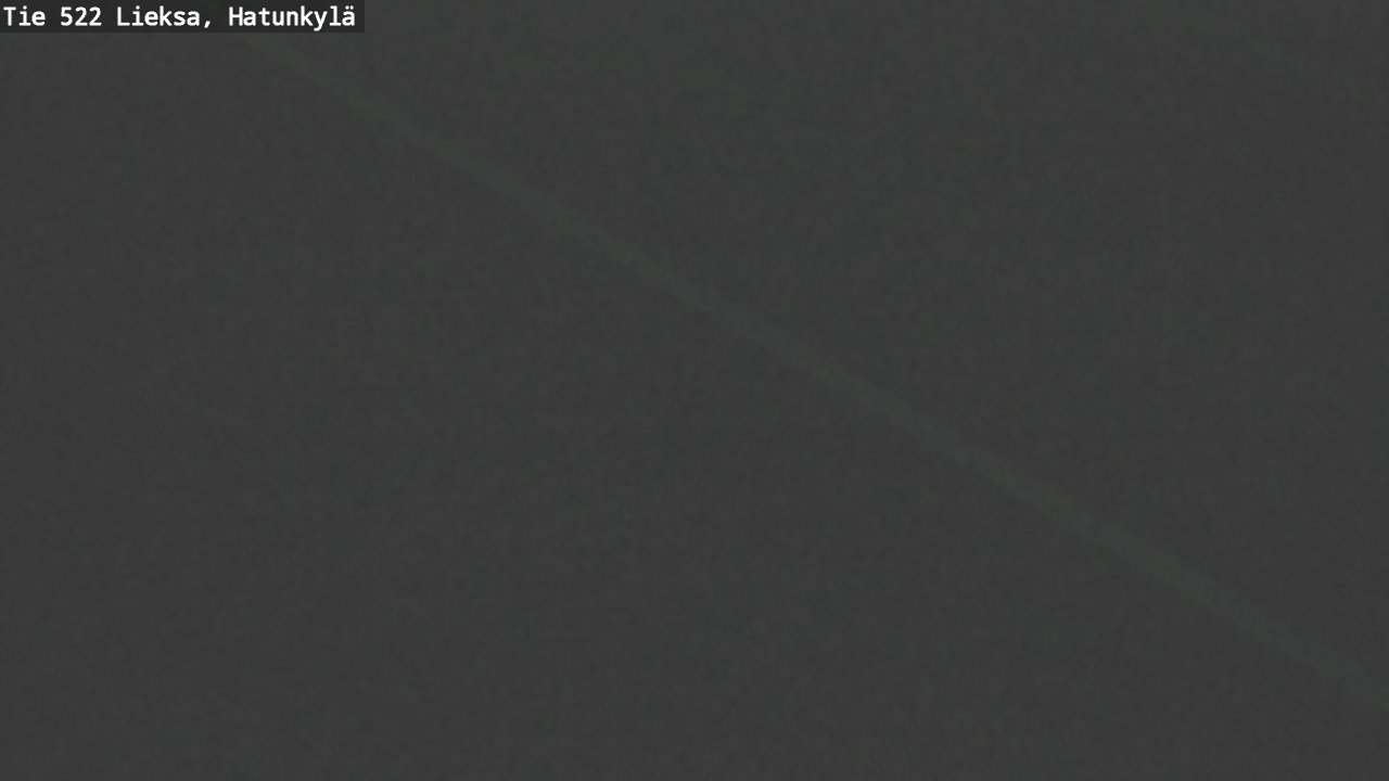Weather Camera Image Väg 522 Lieksa, Hatunkylä, Lieksa, Pohjois-Karjala